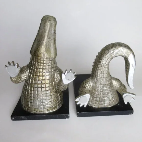 Alligator / Crocodile Bookends - Picture 8 of 9